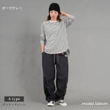 チェリーチャーム&リボンチャーム付スエード調パラシュートパンツ レディース | Fetchcollectionボトムス専門店 | 詳細画像3