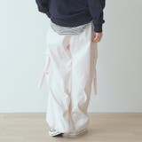 合皮ベルトカーゴパンツ スタッズ付 紐垂れデザイン | Fetchcollectionボトムス専門店 | 詳細画像5 