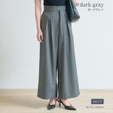 リネンライクイージーパンツ  ワイドパンツ レディース | Fetchcollectionボトムス専門店 | 詳細画像7 