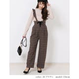 サスペンダー付き ワイドパンツ きれいめ | Fetchcollectionボトムス専門店 | 詳細画像10 