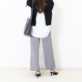 ケーブル編み ニットワイドパンツ リブニットパンツ | Fetch | 詳細画像3