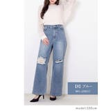 スラブデニム 5ポケット ワイドパンツ | Fetch | 詳細画像13