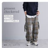 選べる3タイプ 起毛タータンチェック柄 オンブレチェック柄 | Fetchcollectionボトムス専門店 | 詳細画像3 