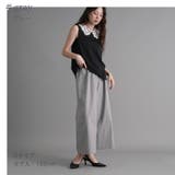 選べる3type リボン付クロップドワイドパンツ シェフパンツ | Fetchcollectionボトムス専門店 | 詳細画像7 