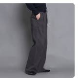 ストレッチ素材 セミワイド ストレートパンツ | Fetch | 詳細画像7