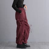 リボン付き パラシュート カーゴパンツ | Fetchcollectionボトムス専門店 | 詳細画像11