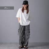 リボン付き パラシュート カーゴパンツ | Fetchcollectionボトムス専門店 | 詳細画像6