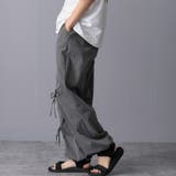 リボン付き パラシュート カーゴパンツ | Fetchcollectionボトムス専門店 | 詳細画像7