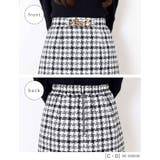 両脇バイアスチェック チェーン付き Aラインスカパン | Fetchcollectionボトムス専門店 | 詳細画像17