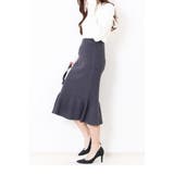 リブニット 裾ペプラムスカート レディース | Fetchcollectionボトムス専門店 | 詳細画像6