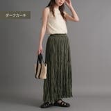 クリンクルワッシャースカート ロングスカート スカート | Fetchcollectionボトムス専門店 | 詳細画像4 
