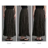 クリンクルワッシャースカート ロングスカート スカート | Fetchcollectionボトムス専門店 | 詳細画像9 