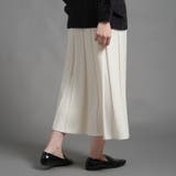 縦柄ニット フレアースカート ロングスカート | Fetchcollectionボトムス専門店 | 詳細画像3