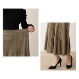 ティアードロングスカート  エンボス加工 スエード | Fetchcollectionボトムス専門店 | 詳細画像9 