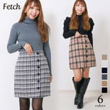 チェック きれいめ スカート | Fetch | 詳細画像1