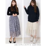 花柄プリント きれいめ ロングスカート | Fetch | 詳細画像14