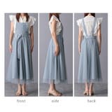 チュール重ね サロペットタイプ ジャンパースカート | Fetchcollectionボトムス専門店 | 詳細画像11