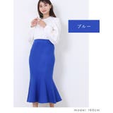 ニット ペプラムスカート ロングスカート | Fetchcollectionボトムス専門店 | 詳細画像8 