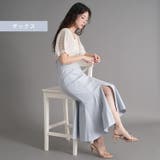 前ZIP開き リブ使い マーメイドスカート | Fetch | 詳細画像4