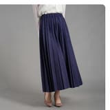 マシュマロタッチスエード ランダムプリーツロングスカート 90cm丈 | Fetchcollectionボトムス専門店 | 詳細画像11 