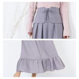 コルセット風 2way ティアードスカート | Fetchcollectionボトムス専門店 | 詳細画像12 