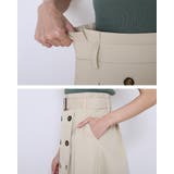 ツイル 共ベルト付き トレンチスカート | Fetchcollectionボトムス専門店 | 詳細画像13