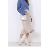 ニット ペプラムスカート ひざ丈スカート | Fetchcollectionボトムス専門店 | 詳細画像5 