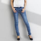 [A]ブルー | きれいめ ハイウエスト大人 可愛い | Fetchcollectionボトムス専門店