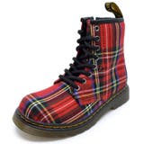 25189615_レッド | Dr.Martens 25189615 1460 TARTAN J キッズ | つるや