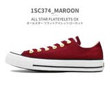 1SC374_MAROON | コンバース ALL STAR FLATEYELETS OX | つるや