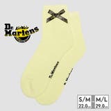 AD044730_LEMON | BOW SOCK リボン 靴下 ボウ ソックス AD044730 コットン | つるや