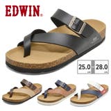 エドウィン EDWIN サンダル ベルト 天然コルク | つるや | 詳細画像1 
