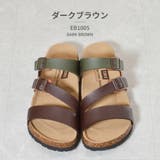 ダークブラウン | EDWIN EB1005 SANDALS サンダル | つるや