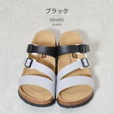 ブラック | EDWIN EB1005 SANDALS サンダル | つるや