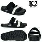 K2_BLACK | new balance SWF202 SLIDE サンダル | つるや