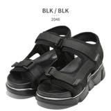 BLK/BLK | レアルタ 2048 Realta 厚底 スポーツサンダル | つるや