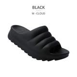 BLACK | ダブルクラウド TELIC W-CLOUD リカバリー シャークソール 厚底 | つるや