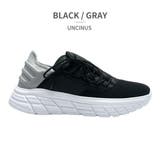BLACK/GRAY | TLS-002 TELIC UNCINUS リカバリーシューズ 厚底 | つるや