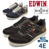 EDWIN スニーカー メンズ EDW-7643 エドウィン 幅広 4E 軽量 | つるや | 詳細画像1 