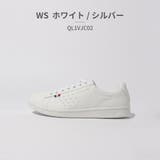WS_ホワイト/シルバー | le coq sportif LA ROLAND SL F ローラン | つるや