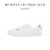 WT_ホワイト/マーブルターコイズ | le coq sportif LA ROLAND SL F ローラン | つるや