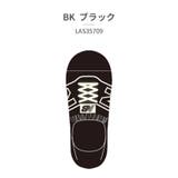 BK_ブラック | 靴下 スニーカー柄カバーソックス 綿 ショートアンクル スニーカー柄 | つるや
