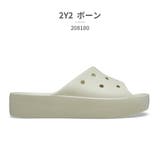 2Y2_ボーン | crocs CLASSIC PLATFORM SLIDE シャワーサンダル | つるや