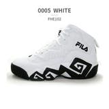 0005_ホワイト | マッシュバーン シグネチャーモデル ハイカット FILA NBA | つるや
