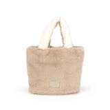 ベージュ | バイカラーファートートバッグ | TRYSIL