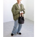 バイカラーファーワンハンドルバッグ | TRYSIL | 詳細画像3 