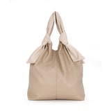 グレージュ | ノットハンドルトートバッグ | TRYSIL