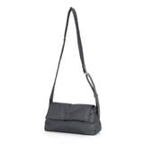 チャコール | フラップショルダーバッグ | TRYSIL