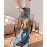 【旅行/軽量/2way】ギャザーポケット2WAYボストンバッグ | TRYSIL | 詳細画像10 