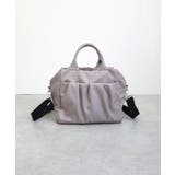 【旅行/軽量/2way】ギャザーポケット2WAYボストンバッグ | TRYSIL | 詳細画像14 